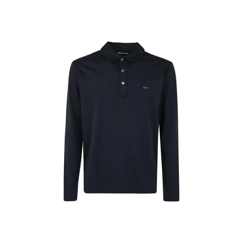 MICHAEL KORS Logo Embroidered Sleeved Polo Shirt