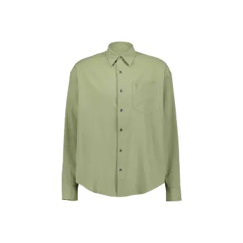 AMIPARIS Ami De Coeur Sage Boxy Shirt Shirt Men's Sage Green