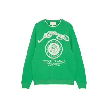 Ed Hardy Sweatshirts Men Green