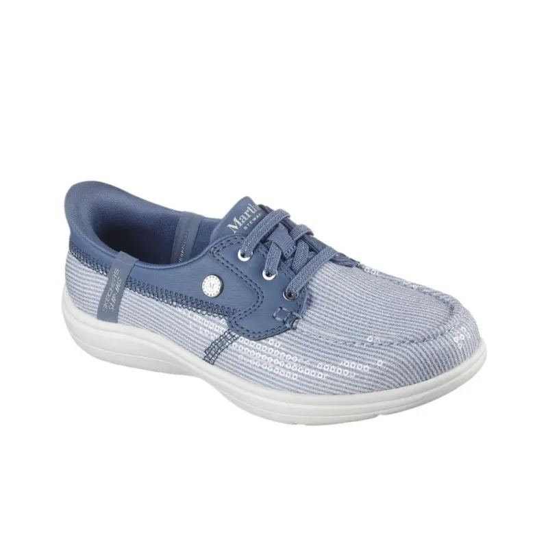 Martha Stewart x Skechers On The GO Fle Low Top Casual Shoes Women's Marine Blue-2