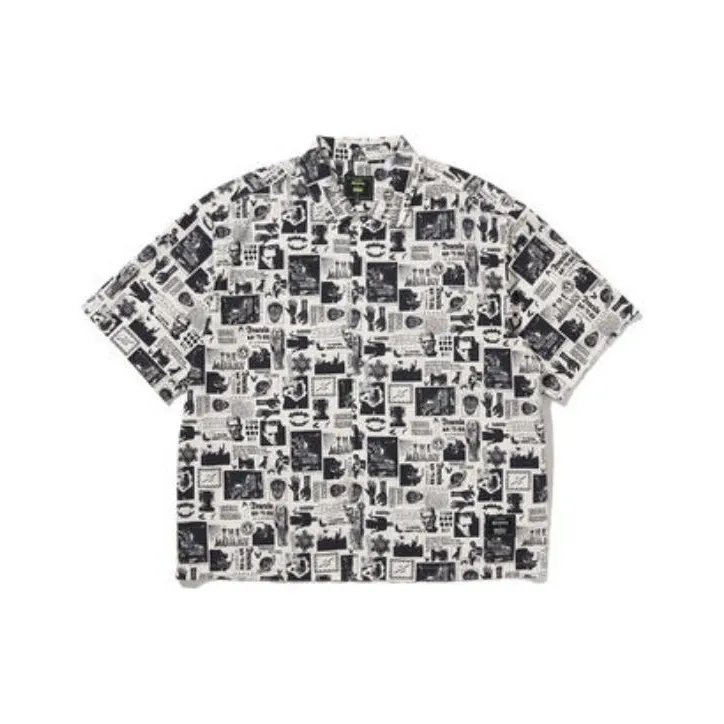 Levi's Shirt Unisex Black White-0