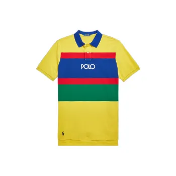 Polo Ralph Lauren Polo Shirts Men Yellow