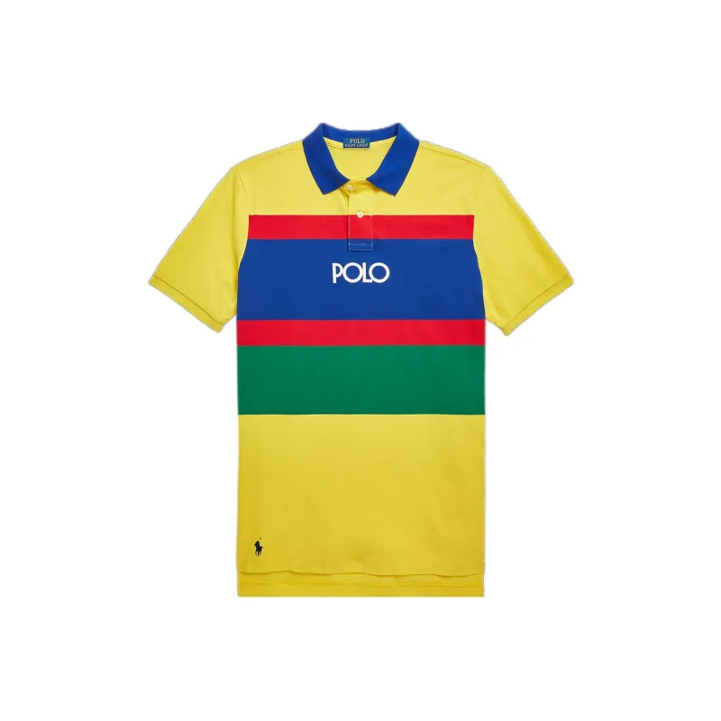 Polo Ralph Lauren Polo Shirts Men Yellow-0