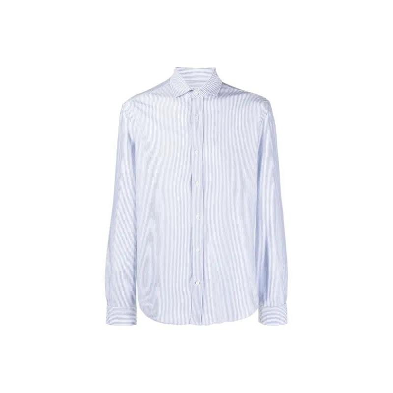 Brunello Cucinelli Striped Button Up Shirt-0