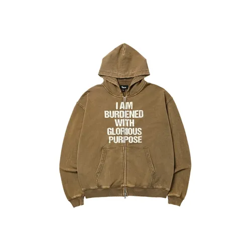 Toos. Sweatshirt Unisex Washable Ginger Yellow