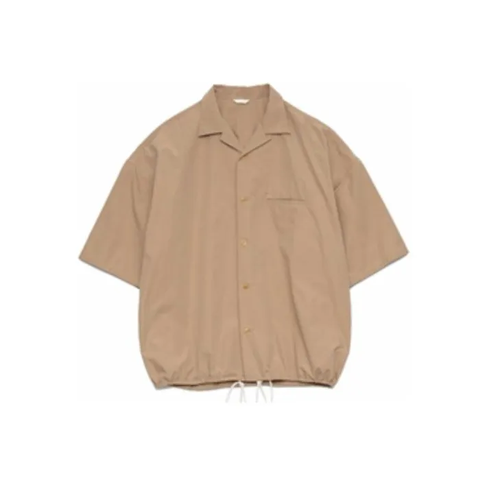 Nanamica SS23 Open Collar Wind Shirt Men's Marine Blue-4