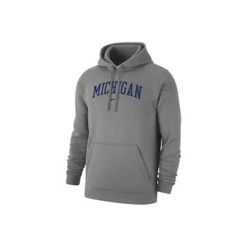 Nike Michigan Club Fleece Men's Nike College Pullover Hoodie