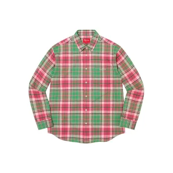 Supreme Plaid Flannel Shirt FW22