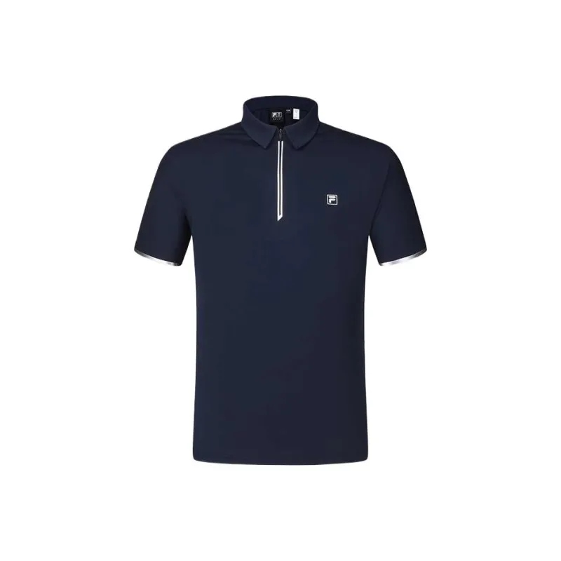FILA Golf Series Polo Shirt Men's Tide Blue-0