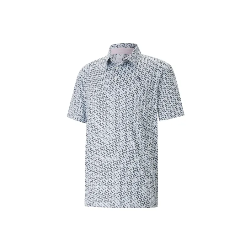 PUMA x RNOLD PALMER ARNOLD PALMER Polo Shirt Men's Blue-0