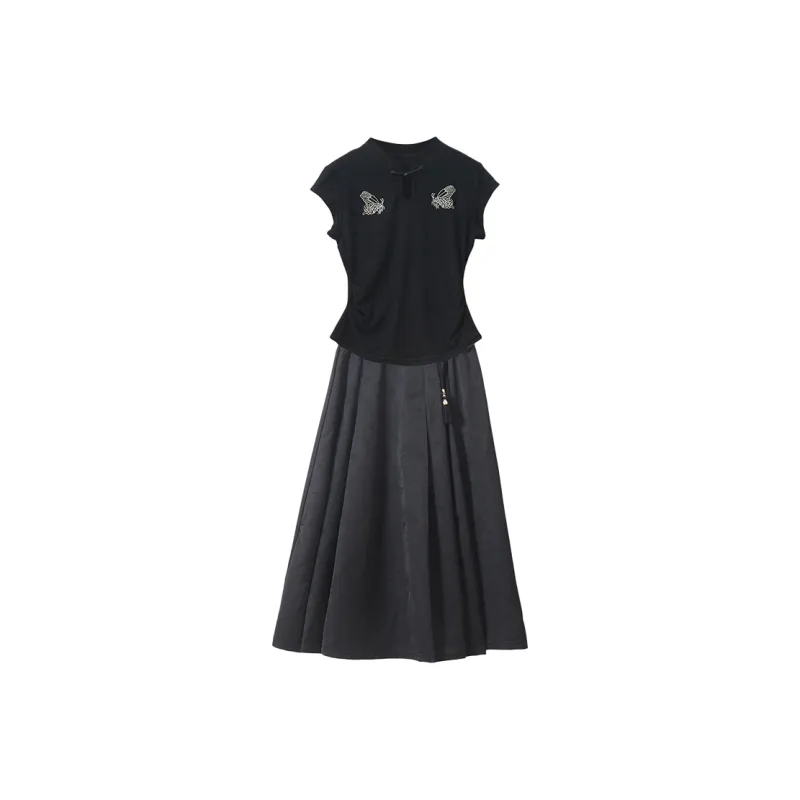 CHANGE SHE Casual Long Skirt Women's-3