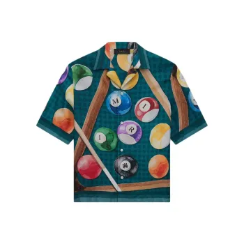 AMIRI Billiards Bowling Shirt