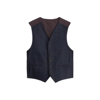 ZARA Tank Tops Men Sea Blue