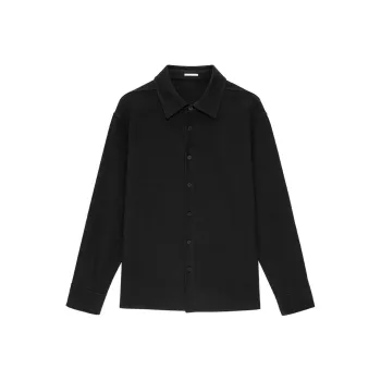 Nice Rice Shirt Coat Men's Coal Black