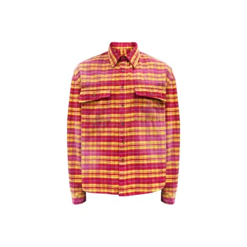 FARFROMWHAT Shirt Spring Men's Red