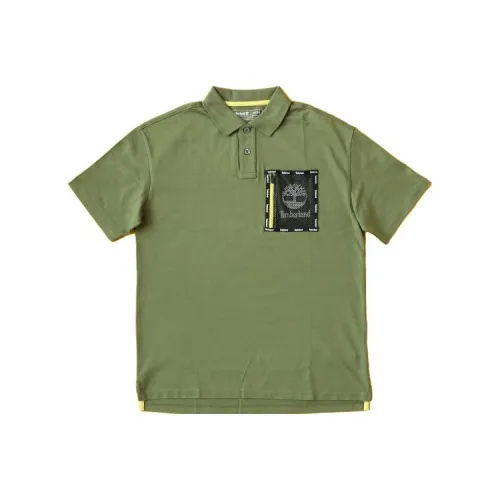 Timberland Polo Shirts Men Green