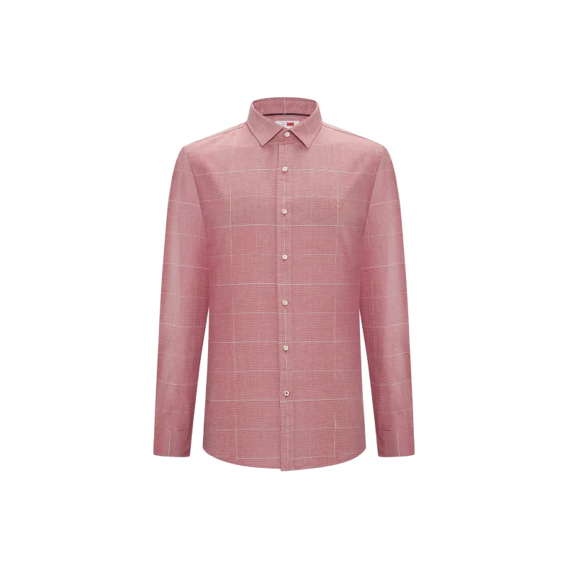 GY Goldlion Shirts Men Red-0