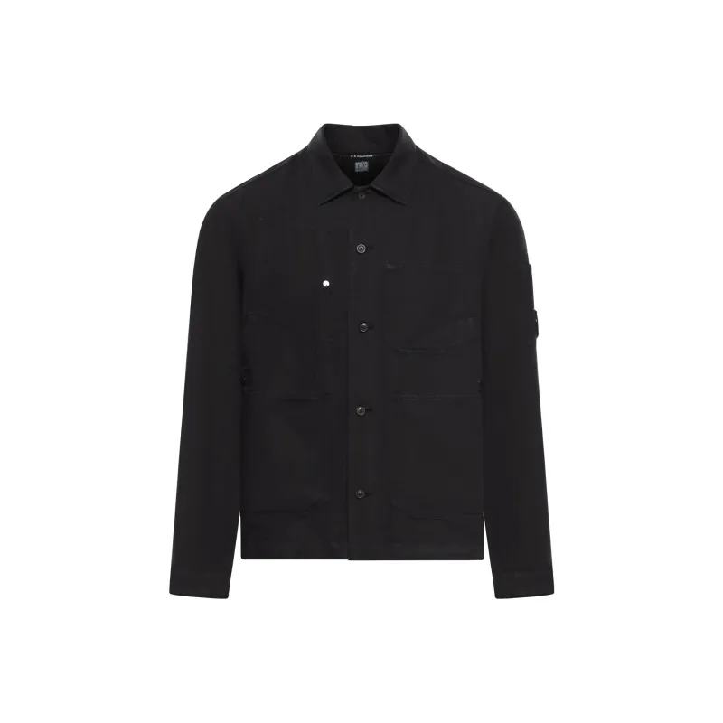 C.P.Company Overlapping Pocket Overshirt-0