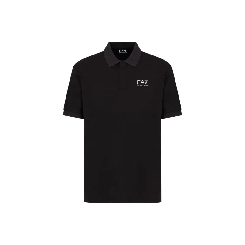 EMPORIO ARMANI EA7 Polo Shirt Men's Black-0
