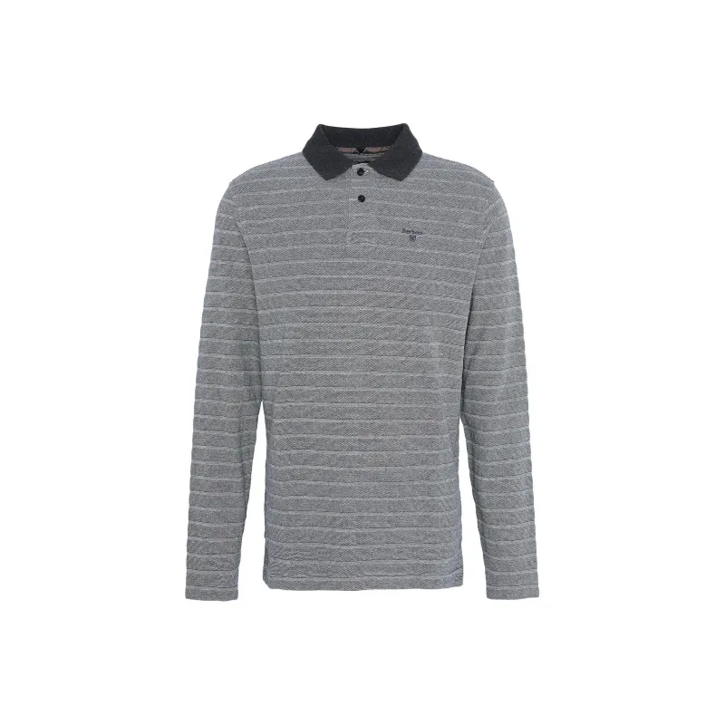 BARBOUR Cleveland FW24 Polo Shirt Men's Gray-0