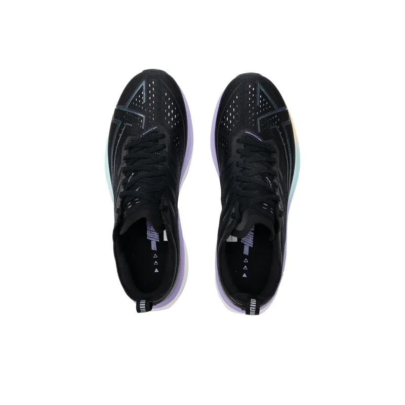 XTEP Cushioning, Slip Resistant, Lightweight Low Top Casual Training Running Shoes Women's Black-1