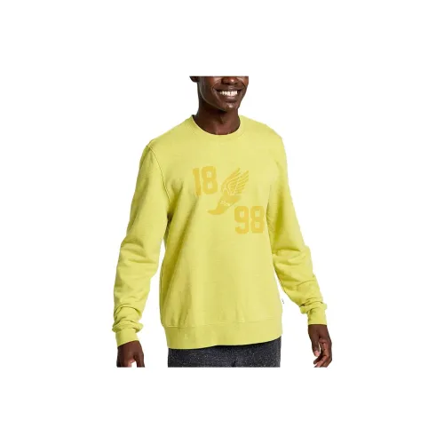 Saucony Sweatshirts Men Yellow