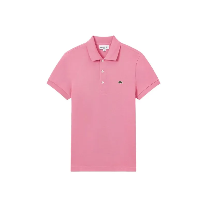 LACOSTE Polo Shirt Men's Rose Red-0