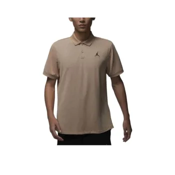Jordan Sport Dri-FIT Polo Shirt Men's Jute/Black