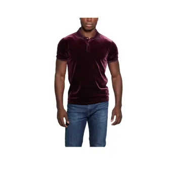 GUESS Polo Shirts Men Red