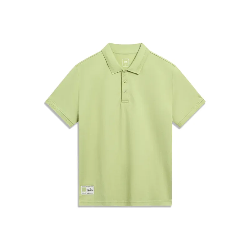LiNing China Color Collection Polo Shirt Men's Bamboo Green-0