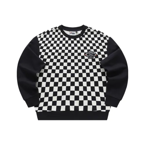 FILA FUSION x FACETASM Collaboration Sweatshirt Men's Modern Gray