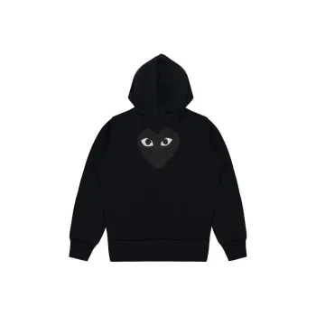 CDG Play SS24 Sweatshirt Unisex Black