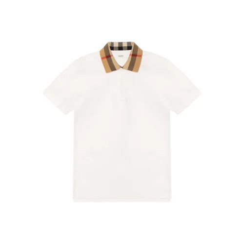 Burberry Vintage Check Print detail Polo Shirt