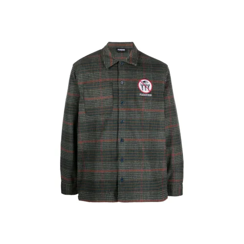 PLEASURES Surfing Flannel Overshirt