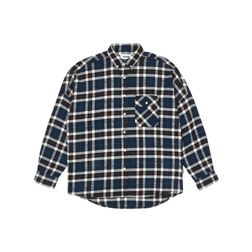 PALACE Flannel Drop Shoulder Shirt