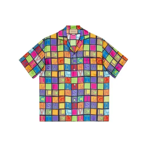 GUCCI Check print Silk Shirt
