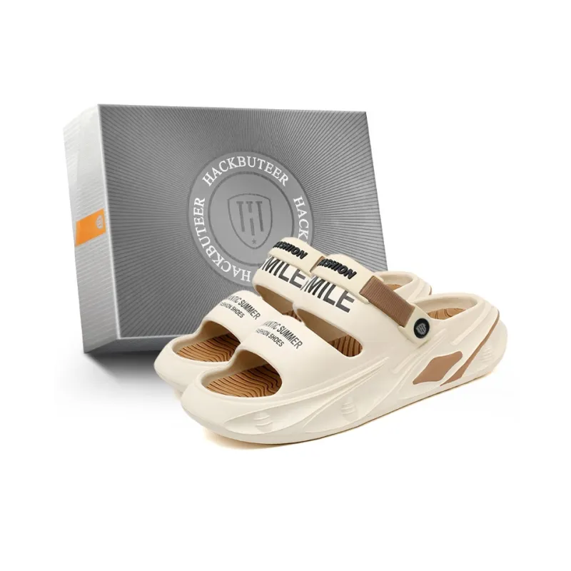 HACKBUTEER Beach Sandals Unisex Box Included-12