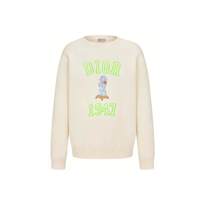 DIOR SS24 Sweatshirt Men's Ecru-0