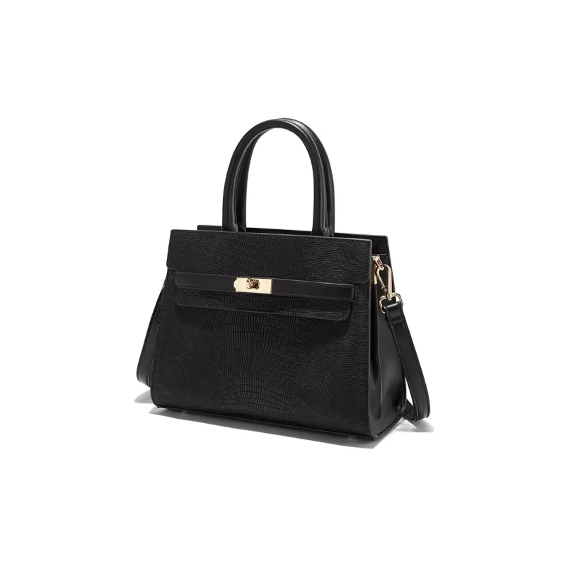 CLEVER& KETCH PU One Shoulder Handbags Women's Black/Blue/Red-1