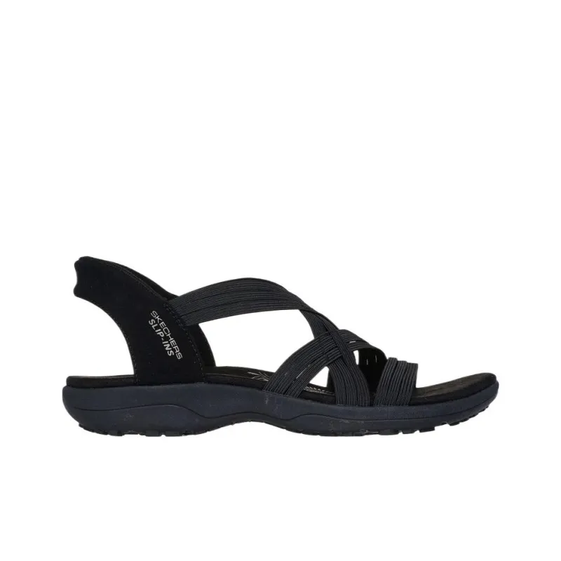 Skechers Reggae Slim Beach Sandals Women's Black-1