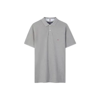 Tommy Hilfiger Polo Shirt Men's Gray