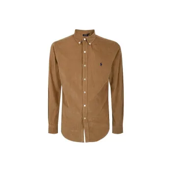 Polo Ralph Lauren Logo Embroidered Curved Hem Shirt