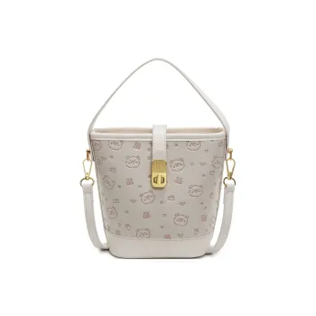 HCXK PU Bucket Bag, Shoulder Bag, Handbag Women's Multicolor