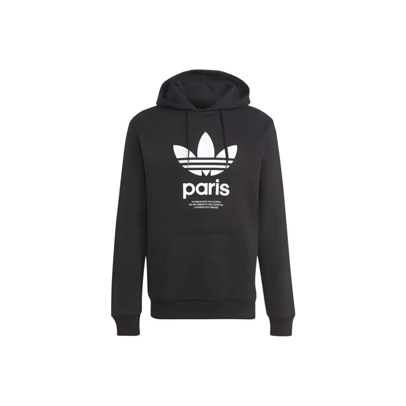 Adidas ICONE PARIS CITY ORIGINALS Sweatshirt Men's Black-0