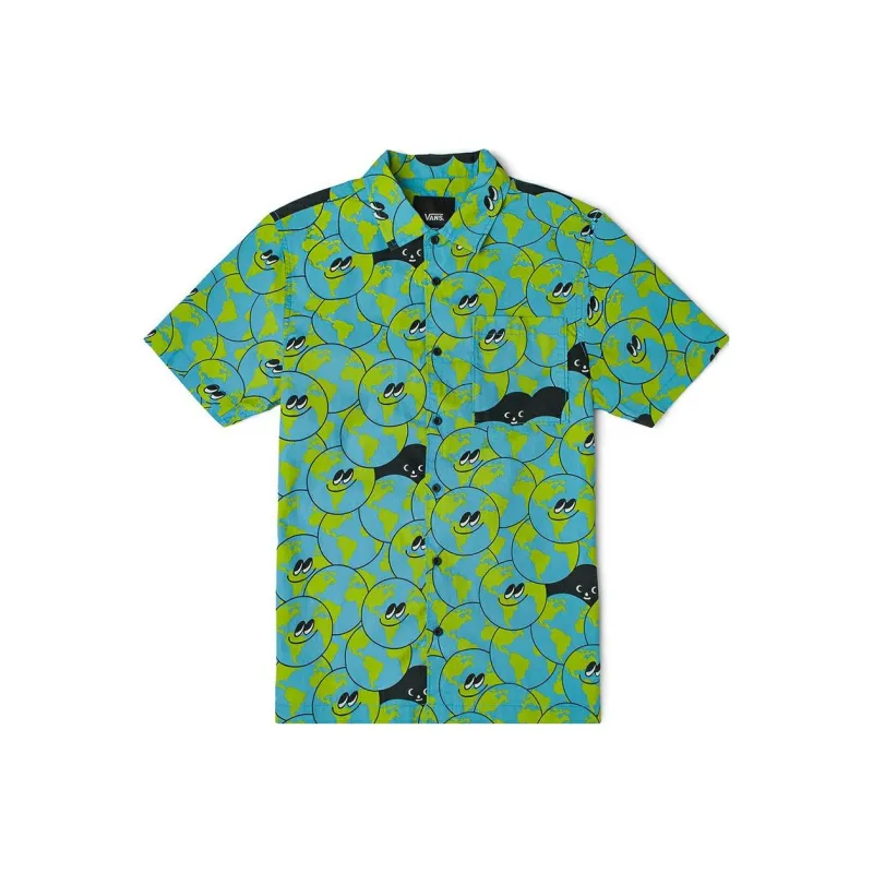 Tyakasha X Vans X TYAKASHA Takasha Collaboration Shirts Unisex Green-0