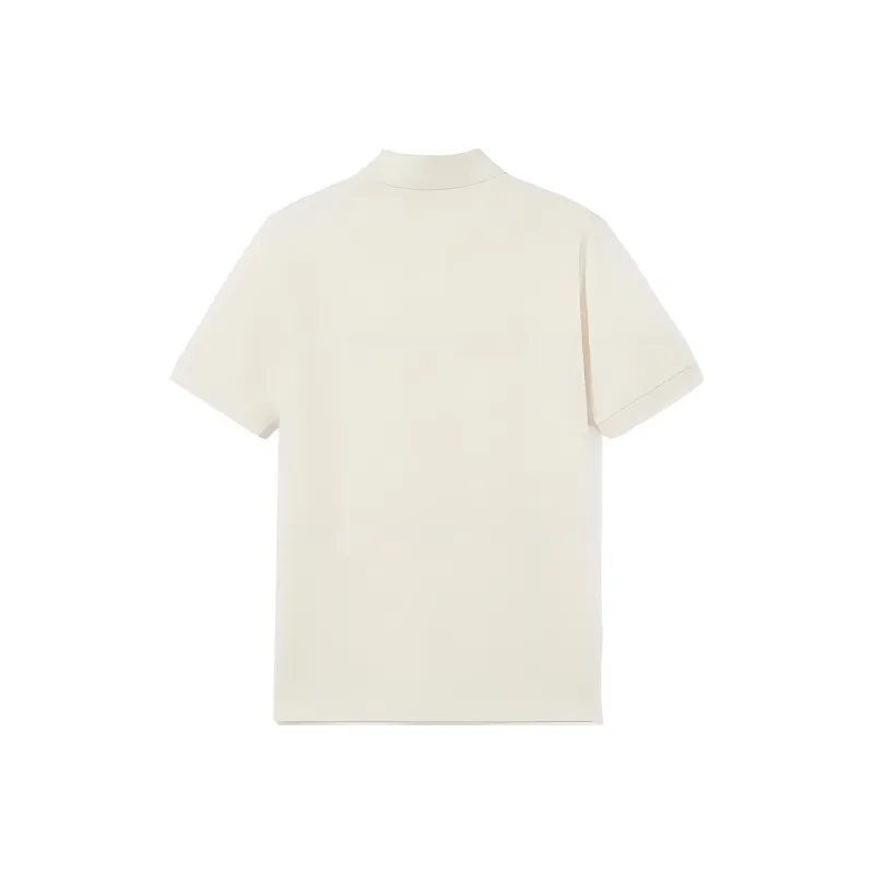 LACOSTE Polo Shirt Men's Cream White-1