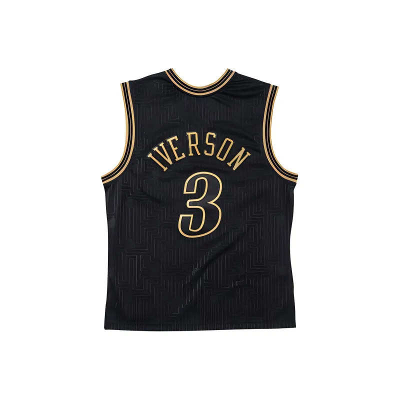 Mitchell Ness Basketball Jerseys Men Black-1