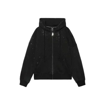 TCH Sweatshirts Unisex Black With Black Logo