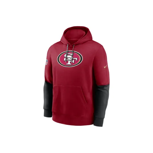 Nike San Francisco 49ers Sideline Team Issue Club Men's Nike Nfl Pullover Hoodie