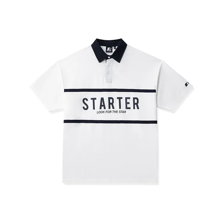 STARTER Polo Shirt Unisex Birch White-0